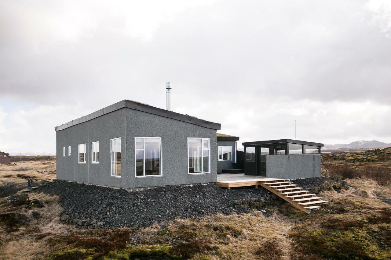 Hvassahraun Cabin By The Sea Vogar (Reykjanes) Exterior foto